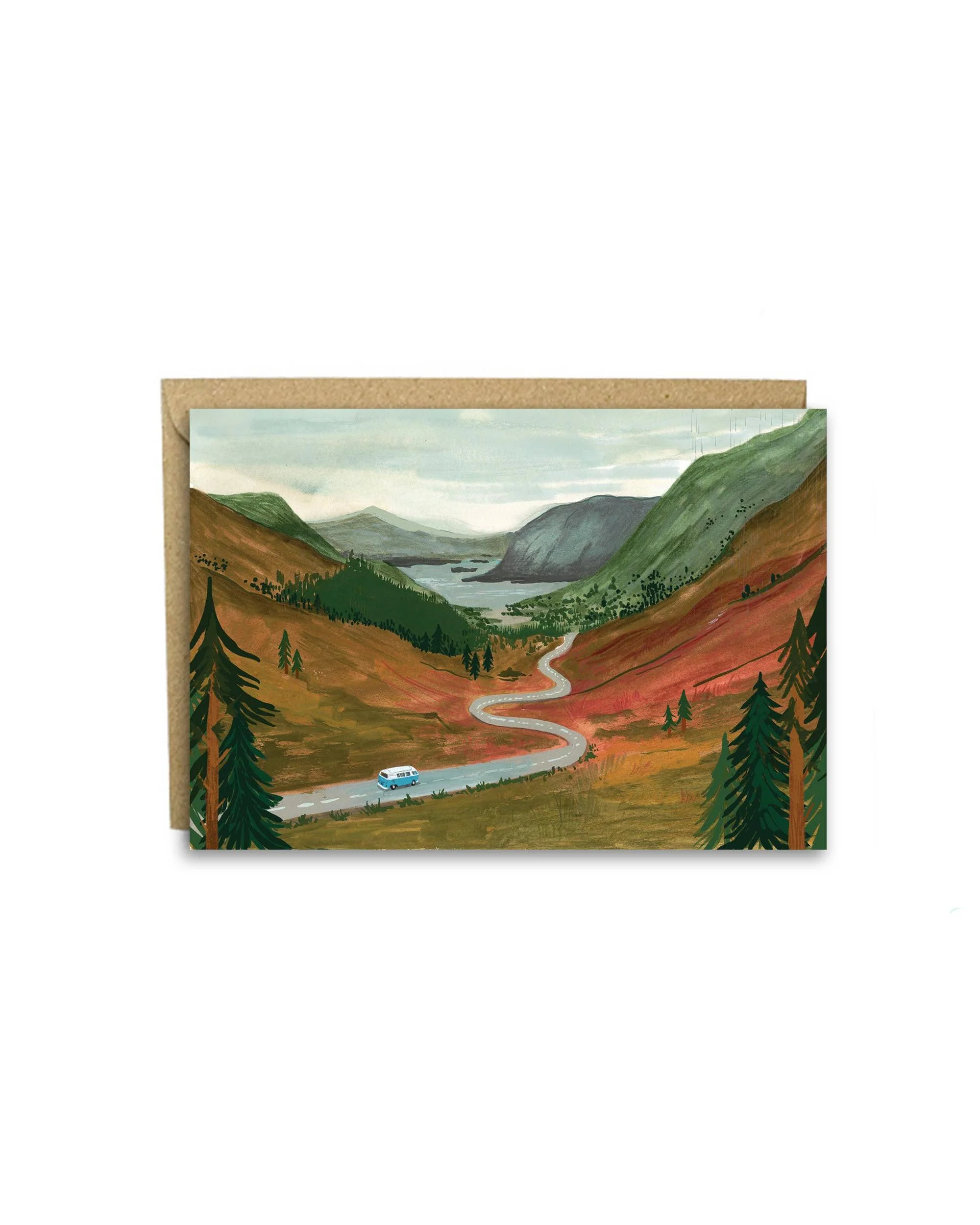Up The Highlands Campervan Card - Image 2