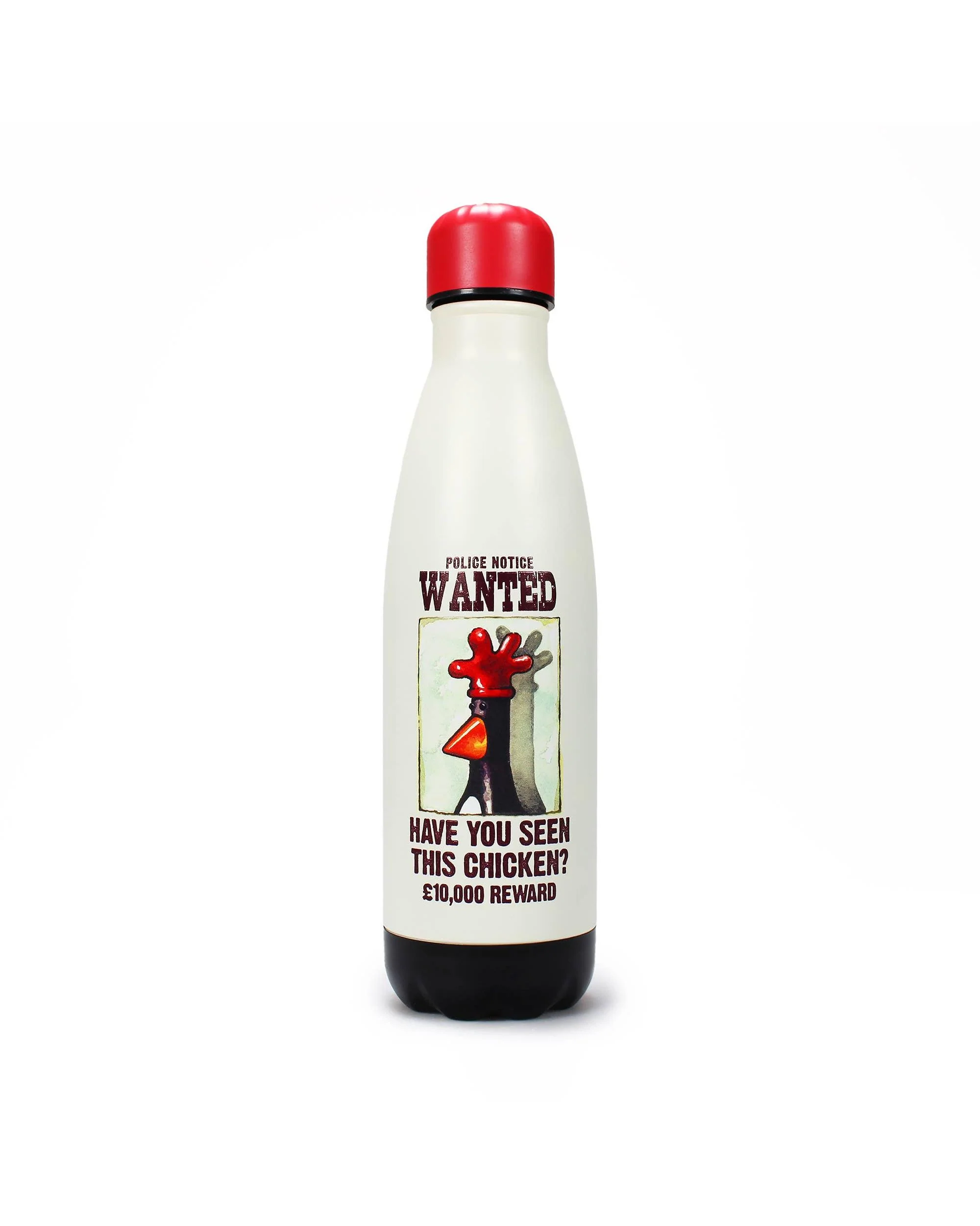 Water Bottle Metal (500ml) - Wallace & Gromit (Wanted)