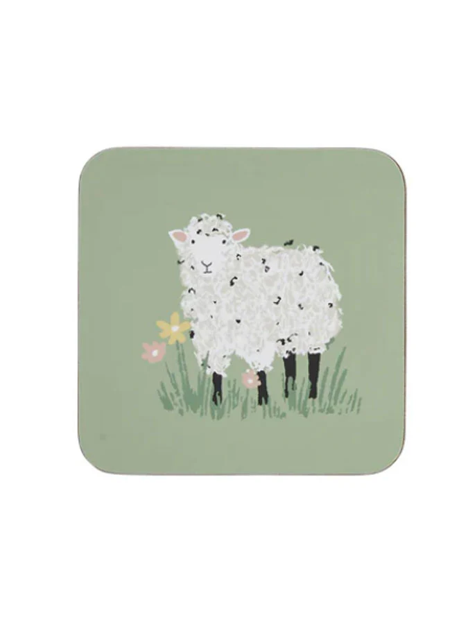 Woolly Sheep Coaster Single - Image 3